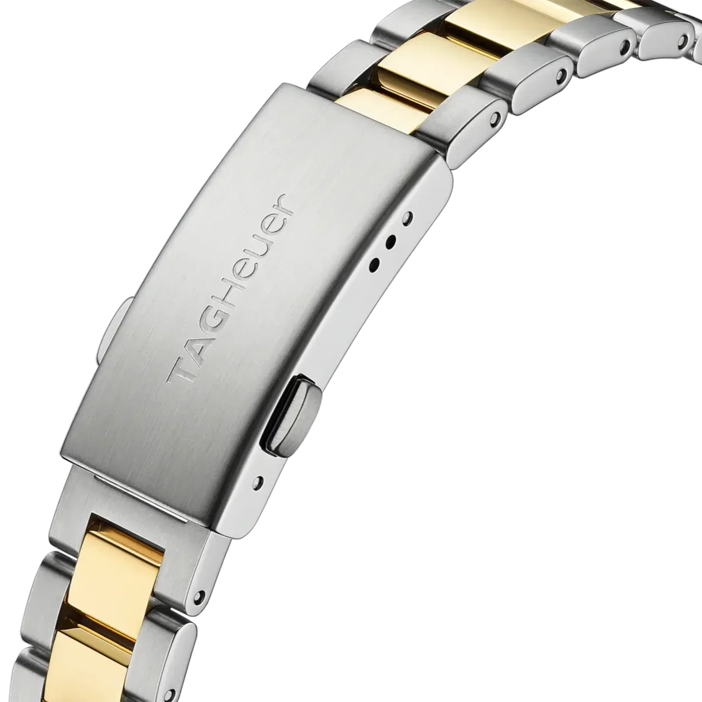 Tag Heuer Aquaracer Quartz Diamonds Mother of Pearl Dial Two Tone Steel Strap Watch for Men - WBD1422.BB0321