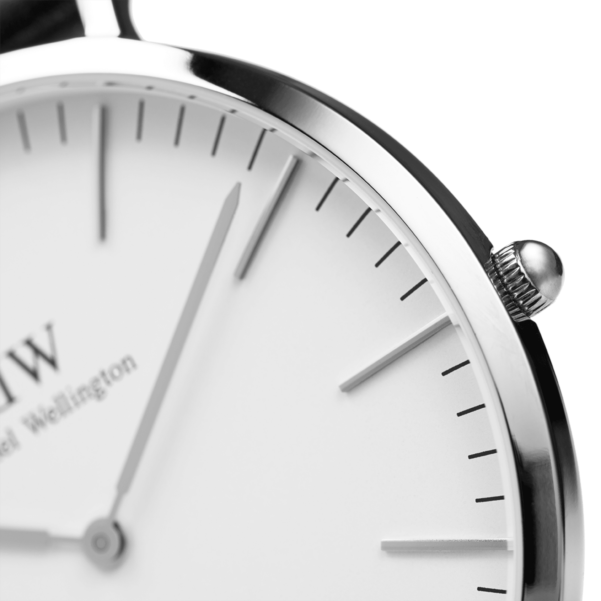 Daniel Wellington Classic Bristol White Dial Brown Leather Strap Watch For Women - DW00100056
