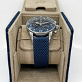 Breitling Superocean Heritage Chronograph 44 Blue Dial Blue Mesh Bracelet Watch for Men - A13313161C1S1
