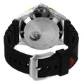 Emporio Armani Meccanico Automatic Red Dial Black Silicon Strap Watch For Men - AR60070