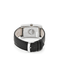 Emporio Armani Black Dial Black Leather Strap Watch For Men - AR0143