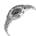 Emporio Armani Meccanico Automatic Silver Dial Silver Steel Strap Watch for Men - AR60006
