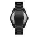 Fossil Bronson Automatic Skeleton Black Dial Black Steel Strap Watch for Men - ME3256