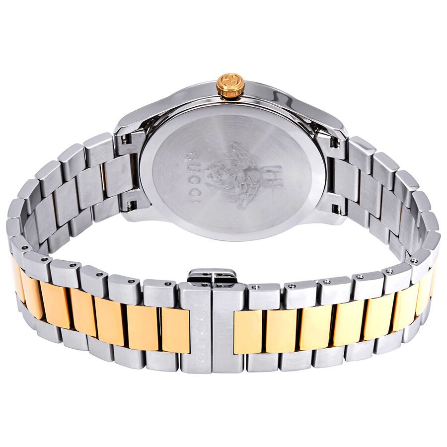 Gucci G Timeless Quartz Stainless Steel Silver Dial 27mm Watch For Women - YA126591