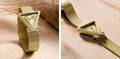 Guess Fame Diamonds Gold Dial Gold Mesh Bracelet Watch for Women - GW0508L2