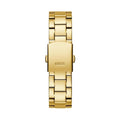 Guess Confetti Chronograph Rainbow Dial Gold Steel Strap Watch For Women - GW0483L4