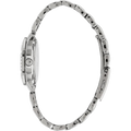 Guess Water Pro Diamonds Silver Dial Silver Steel Strap Watch For Women - G75511M