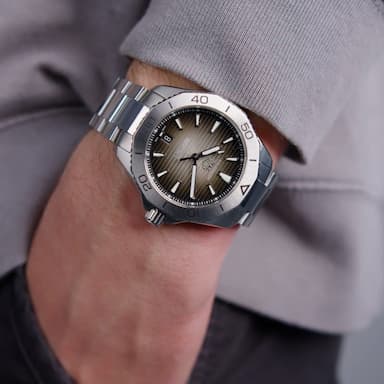 Tag Heuer Aquaracer Professional 200 Automatic Black Dial Silver Steel Strap Watch for Men - WBP2110.BA0627