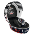 Tissot T Race Moto GP Limited Edition Chronograph Blue Dial Blue Rubber Strap Watch for Men - T141.417.17.047.00