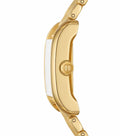 Tory Burch Eleanor White Dial Gold Steel Strap Watch for Women - TBW1060