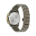 Versace Greca Dome Chronograph Black Dial Grey Steel Strap Watch for Men - VE6K00623