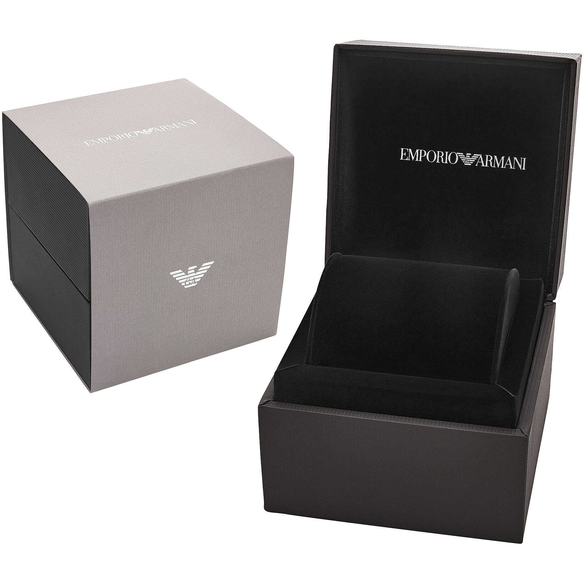 Emporio Armani Mia Mother of Pearl Dial Silver Steel Strap Watch for Women - AR11669