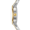 Tory Burch Collins White Dial Two Tone Steel Strap Watch for Women - TBW1306