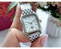 Tory Burch Robinson White Dial Silver Steel Strap Watch for Women - TBW1510