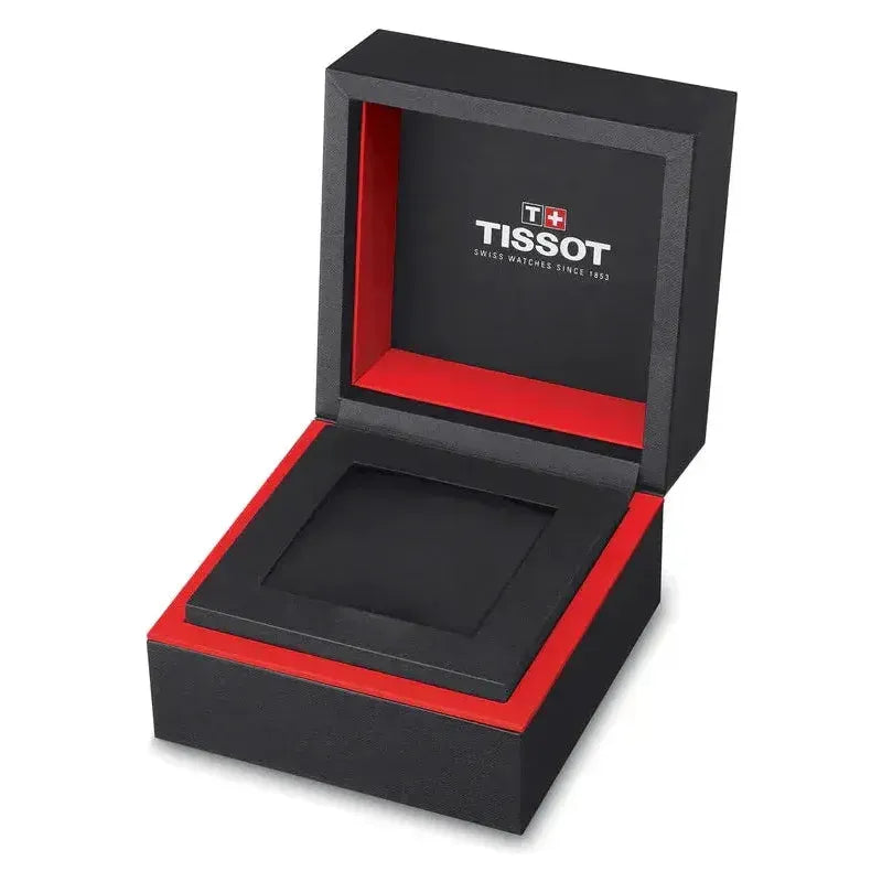 Tissot PRX Digital Quartz Gold Dial Gold Steel Strap Watch for Men - T137.463.33.020.00
