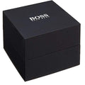 Hugo Boss Integrity Chronograph Black Dial Black Leather Strap Watch for Men - 1513777