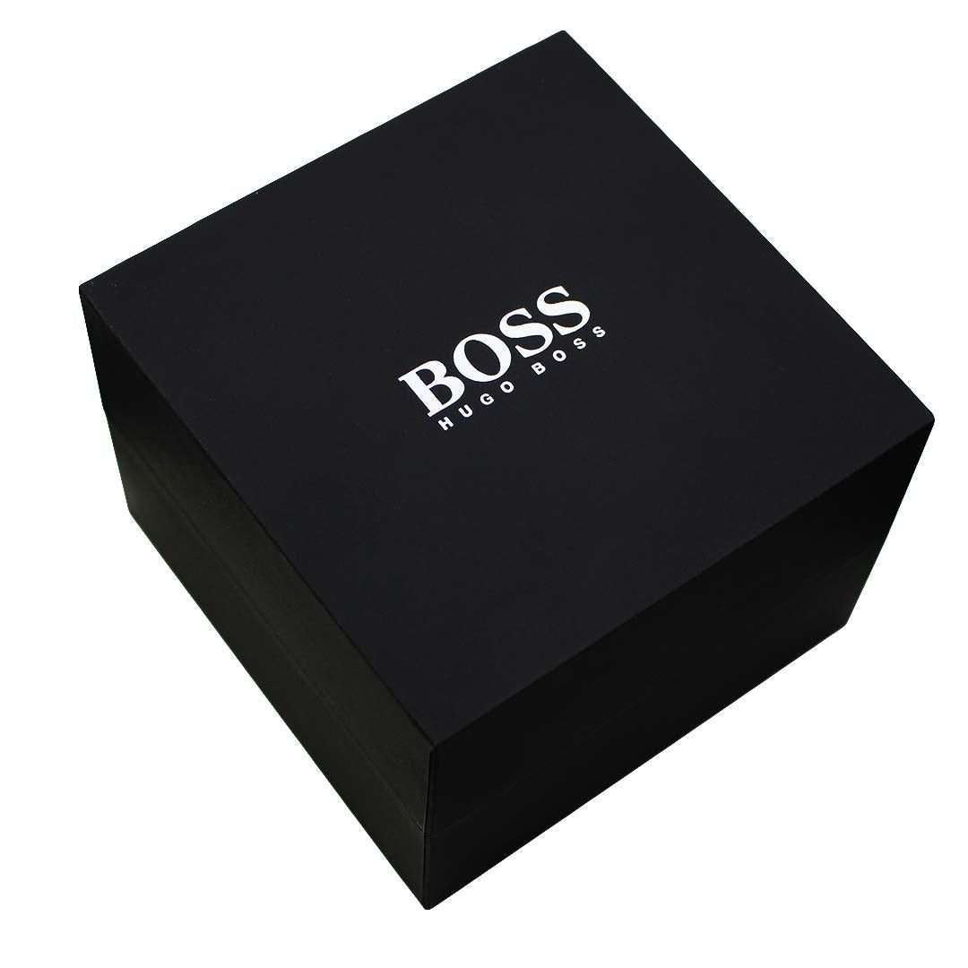 Hugo Boss Strike Turquoise Blue Dial Silver Steel Strap Watch for Men - 1514171