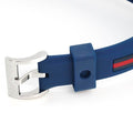 Gucci Sync Quartz Blue Dial Blue Rubber Strap Watch For Men - YA137304