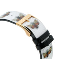 Gucci G Timeless Quartz White Dial White Leather Strap Watch For Women - YA1264109
