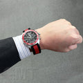 Tag Heuer Formula 1 McLaren Limited Edition Chronograph Black Dial Two Tone NATO Strap Watch for Men - CAZ1112.FC8188