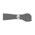 Guess Crush Silver Dial Silver Steel Strap Watch For Women - GW0020L1