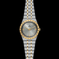 Tudor Royal Diamonds Automatic Grey Dial Two Tone Steel Strap Watch for Men - M28603-0002