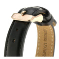 Daniel Wellington Petite Sheffield White Dial Black Leather Strap Watch For Women - DW00100174