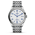 Tudor 1926 Automatic White Dial Silver Steel Strap Watch for Men - M91650-0005