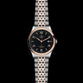Tudor 1926 Automatic Black Dial Two Tone Steel Strap Watch for Men - M91651-0003