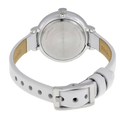Marc Jacobs Sally White Dial White Leather Strap Watch for Women - MBM1350