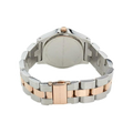 Marc Jacobs Blade Silver Dial Two Tone Steel Strap Watch for Women - MBM3129