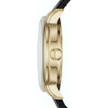 Marc Jacobs Fergus White Dial Black Leather Strap Watch for Men - MBM5081
