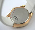 Guess Starlight Diamonds White Dial White Rubber Strap Watch for Women - W0846L5