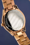 Michael Kors Mini Slim Runway Chronograph Quartz Rose Gold Dial Rose Gold Steel Strap Watch For Women - MK3205