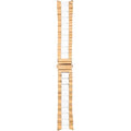 Michael Kors Bradshaw Chronograph White Dial Two Tone Steel Strap Watch For Women - MK5743