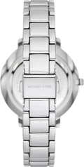 Michael Kors Pyper Analog Gray Dial Silver Steel Strap Watch For Women - MK4672