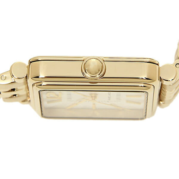 Marc Jacobs Vic Silver Dial Gold Steel Strap Watch for Women - MJ3462