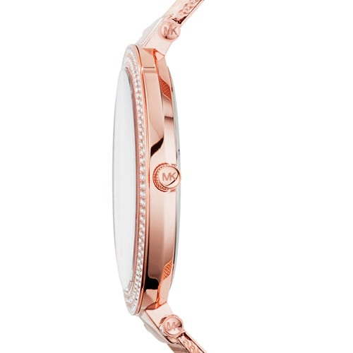 Michael Kors Darci Rose Gold Dial Rose Gold Mesh Bracelet Watch for Women - MK3369