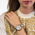 Michael Kors Parker White Dial Two Tone Steel Strap Watch for Women - MK5774