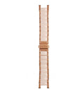 Michael Kors Parker Mother of Pearl Pink Dial Two Tone Steel Strap Watch for Women - MK6402