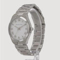 Michael Kors Lennox Three Hand Silver Dial Silver Steel Strap Watch For Women - MK7393