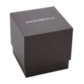 Emporio Armani Paolo Chronograph Black Dial Silver Steel Strap Watch For Men - AR11602