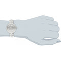 Movado Sapphire Diamonds Silver Dial Silver Steel Strap Watch For Women - 606814