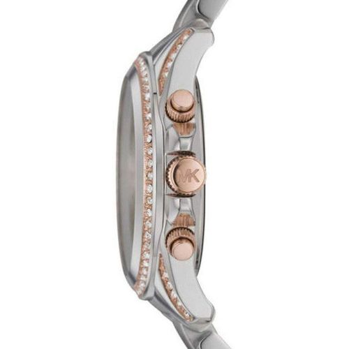 Michael Kors Blair Chronograph Silver Dial Silver Steel Strap Watch for Women - MK5459