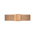 Daniel Wellington Petite Rose Gold Dial Rose Gold Mesh Bracelet Watch For Women - DW00100471