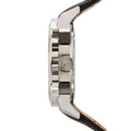 Maserati Ingegno Chronograph Black Dial Black Leather Strap Watch For Men - R8871619004