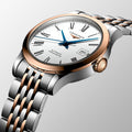 Longines Record Automatic 18K Pink Gold Watch for Men - L2.821.5.11.7