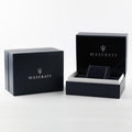 Maserati Traguardo Chronograph Black Dial Silver Steel Strap Watch For Men - R8873612059