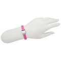 Gucci G-Frame Square Fuchsia Mother of Pearl Dial Fuchsia Leather Strap Watch For Women - YA128533