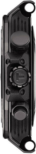 Tissot T Race Chronograph Black Dial Red Rubber Strap Watch For Men - T141.417.37.057.01